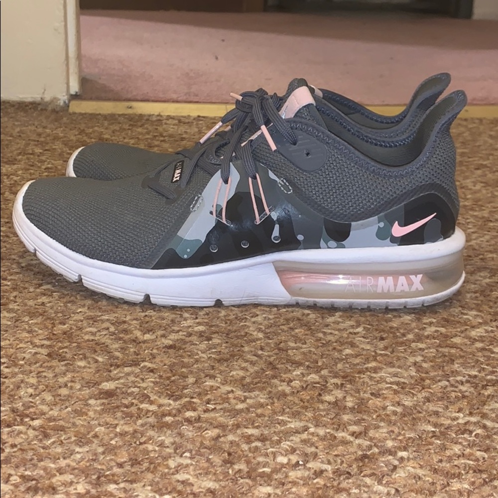 Cute Nike Air Max gym shoes